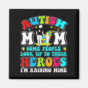 Autismus Mama Hero Mutter Sohn Autismus Auszeichnu Magnet