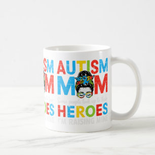 Autismus Mama Heroes Funny Autismus Sensibilisieru Kaffeetasse
