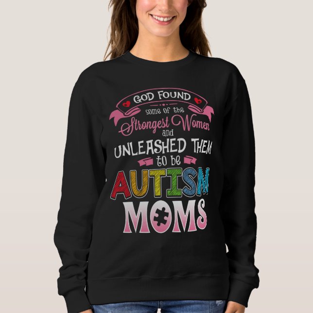 Autismus Mama Inspiration Sweatshirt (Vorderseite)
