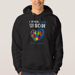 Autismus Mama Life Messy Bun Sonnenbrille Bandana Hoodie