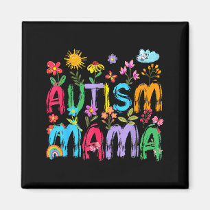 Autismus Mama Mama Autismus-Bewusstsein Unterstütz Magnet