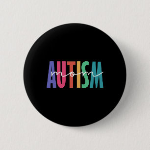 Autismus-Mama Neuro-divers-Shirt für Mama Button