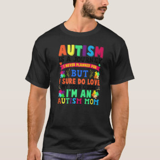 Autismus-Mama-Outfit Autismus-Bewusstsein Cute Aut T-Shirt