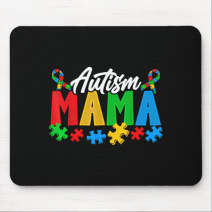 Autismus Mama Stolze Eltern-Rätsel ece Bewusstsein Mousepad