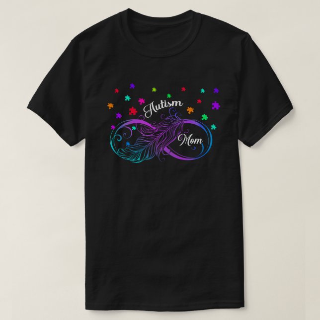 Autismus Mama T-Shirt (Design vorne)