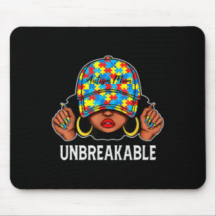 Autismus Mama Unzerbrechliche Autismus Sensibilisi Mousepad