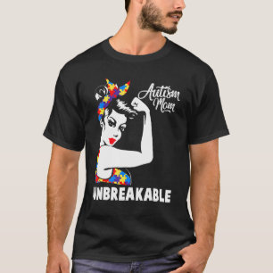 Autismus Mama Unzerbrechliches Shirt Autismus Sens