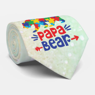 Autismus Männer Krawatte