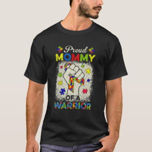 Autismus Momme des Autismus Sensibilisierungskrieg T-Shirt
