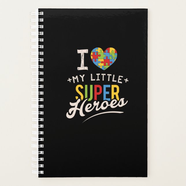 Autismus Monat für Sonderlehrer für Bildung Planer (Vorderseite)