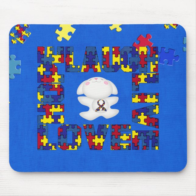 Autismus Mousepad (Vorne)