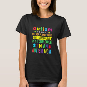 Autismus-Mutter Autismus-Bewusstsein Autismus T-Shirt