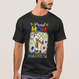 Autismus-Mutter des Autismus-Bewusstseins-Kriegers T-Shirt