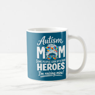 Autismus-Mutter, die Held-Rätsel-Bewusstseins-Stol Kaffeetasse