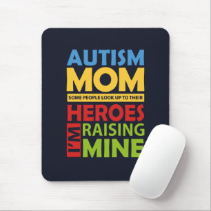 Autismus-Mutter, die mein Hier Unterstützt Bewusst Mousepad