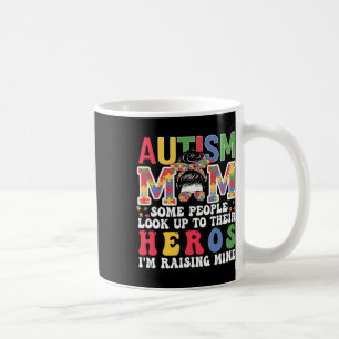 Autismus-Mutter erzieht - Held Groovy Unordentlich Kaffeetasse