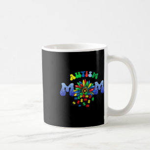 Autismus-Mutter-Leben Sonnenblume Puzzleteil Mutte Kaffeetasse