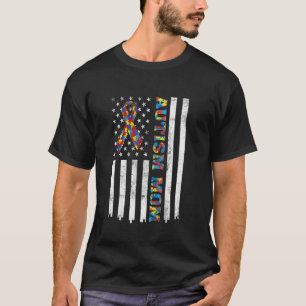 Autismus-Mutter-Puzzleteil-Band Autismus-Bewusstse T-Shirt