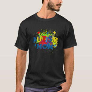 Autismus-Mutter Sonnenblume Puzzleteil Autismus Aw T-Shirt