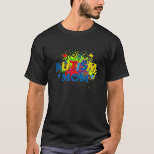 Autismus-Mutter Sonnenblume Puzzleteil Autismus Aw T-Shirt