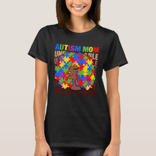 Autismus-Mutter Unzerbrechlich Autismus-Bewusstsei T-Shirt