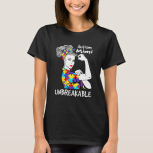 Autismus-Mutter Unzerbrechlich Autismus T-Shirt