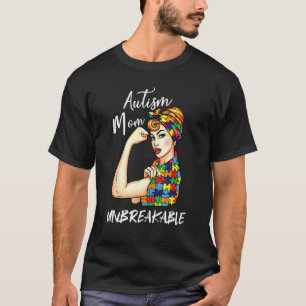 Autismus-Mutter Unzerbrechliches T-Shirt Autismus-