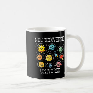 Autismus neurodiverses Universum ASD Bewusstseinsr Kaffeetasse