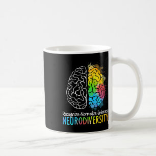 Autismus Neurovielfalt Spektrumanalyse Adhd Rainbo Kaffeetasse