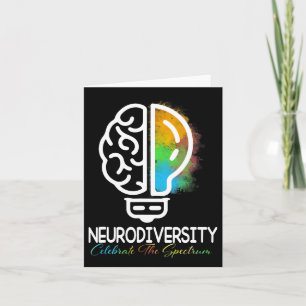 Autismus Neurovielfalt Spektrumanalyse Adhd Rainbo Karte