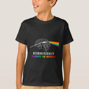Autismus Neurovielfalt SpektrumGehirn Asd Adhd Rai T-Shirt