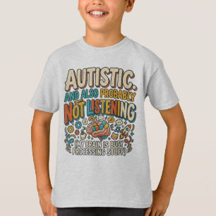 Autismus Nicht hören Spektrum T-Shirt