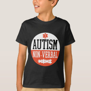 Autismus nonverbaler Autismus Bewusstseinsbildung T-Shirt