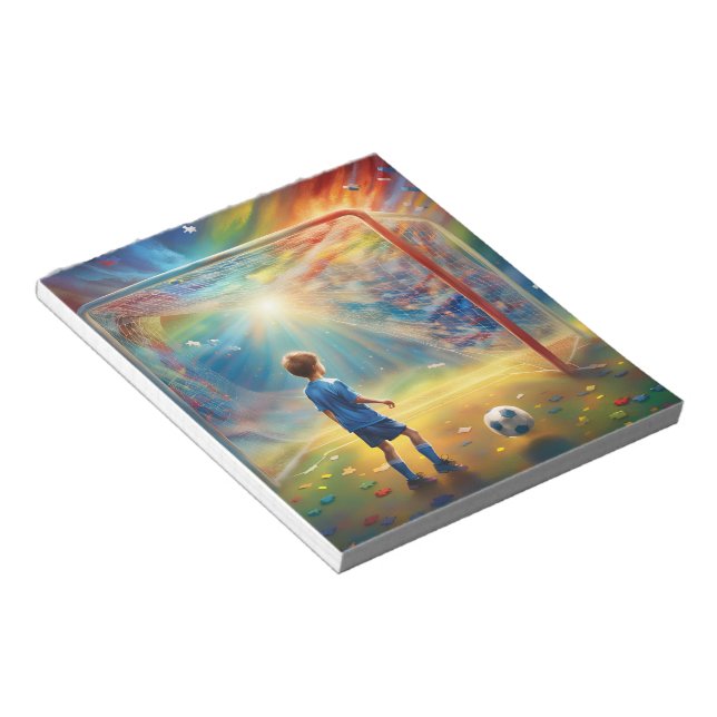 Autismus Notepad Notizblock (angewinkelt)