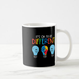 Autismus Ok zu sein, andere Licht Bulb Bewusstsein Kaffeetasse