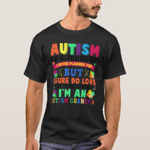 Autismus Oma Autismus Bewusstsein Niedlich Autismu T-Shirt
