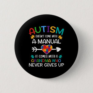 Autismus Oma Liebe Autistische Kinder Autismus Bew Button