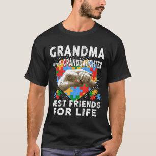 Autismus-Oma und Enkelin beste Freundinnen für T-Shirt
