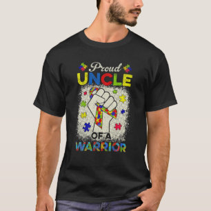 Autismus Onkel Autismus Bewusstseinswarter unterst T-Shirt