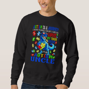 Autismus Onkel Reise Zitat Autismus Bewusstsein Di Sweatshirt