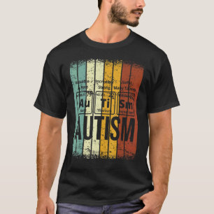 Autismus Periodensystem Elemente Rechtschreibung T-Shirt