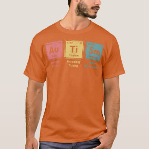 Autismus Periodische Tabellenelemente Rechtschreib T-Shirt