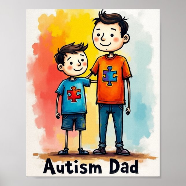 Autismus Poster (Vorne)