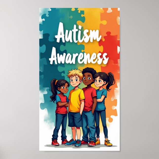 Autismus Poster (Vorne)