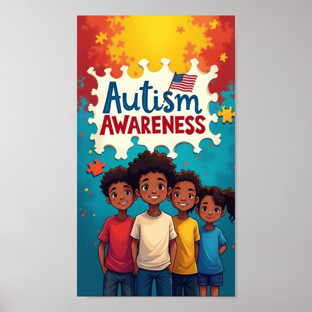 Autismus Poster (Vorne)