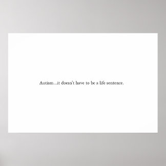 Autismus Poster