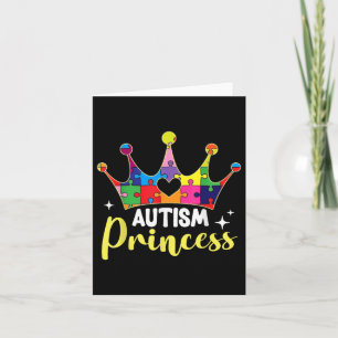 Autismus Prinzessin Daughter Autismus Bewusstsein Karte