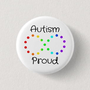 Autismus Proud Neurodiverser Akzeptanzschleim Button