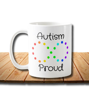 Autismus Proud Neurodiverser Akzeptanzschleim Kaffeetasse