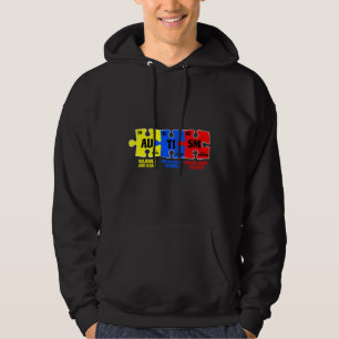 Autismus Puzzle Chemical Element Autismus Bewussts Hoodie